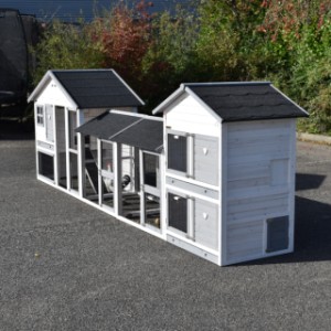 The large combination rabbit hutches is suitable for 10 little rabbits