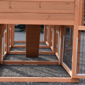 Have a look in the run of chickencoop Prestige Medium