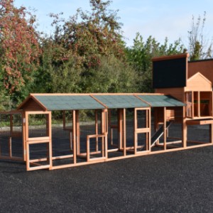 The rabbit hutch Prestige Medium offers many possibilities to extend