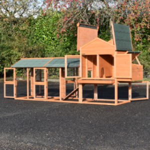 Rabbit hutch Prestige Medium has many openings