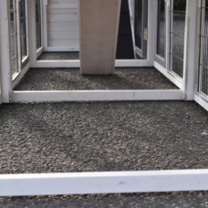 Have a look in the run of chickencoop Double Prestige Medium