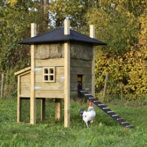 The haystack Rosalynn is suitable for chickens and rabbits