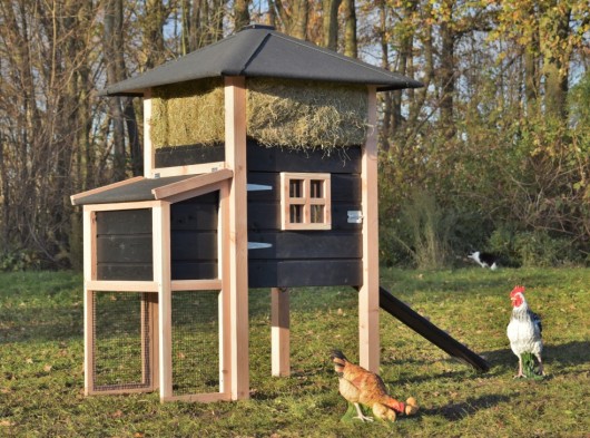 Chickencoop haystack Rosanne with laying nest 137x114x180cm