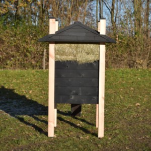 Have a look on the backside of rabbit hutch Rosa