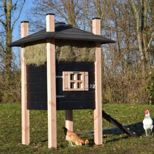 Chickencoop haystack Rosa 114x114x180cm