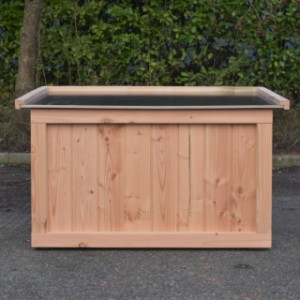Have a look on the backside of dog house Block
