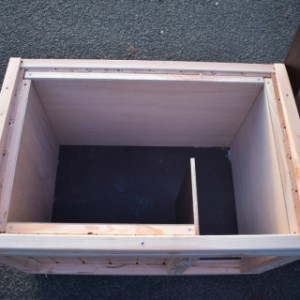 The dog house Block is provided with insulation material