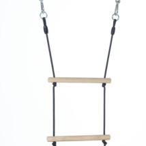 The rope ladder is provided with black BR-rope