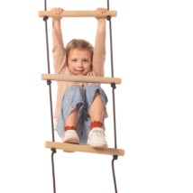 The rope ladder is an acquisition for your yard