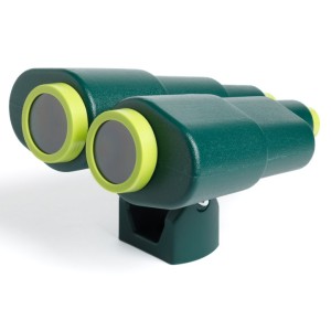 Binoculars XXL dark green/lime green