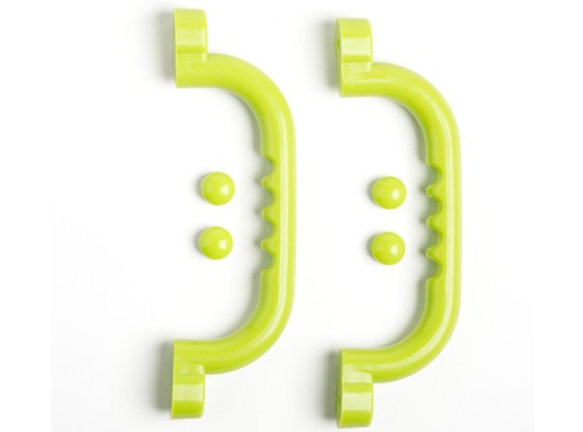 Handgrip set lime green • set 2 pieces