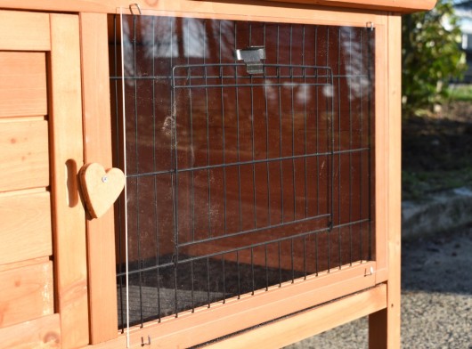 Plexiglass insulationset for rabbit hutch Bumpy