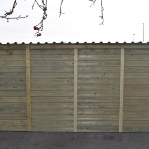 Have a look on the backside of dog kennel Modul COMBI