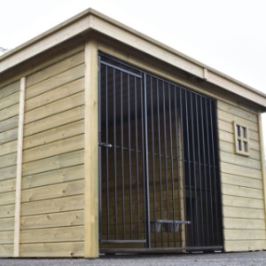 Luxury dog kennel Modul FORZ is an acquisition for your garden