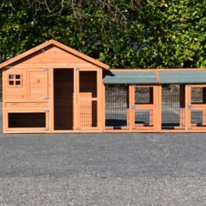 Rabbit hutch Holiday Small is extended with 2 runs