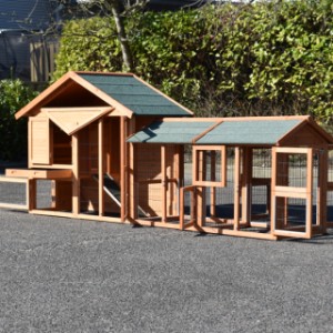 Rabbit hutch Holiday Small has many openings
