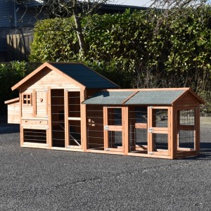 Rabbit hutch Holiday Small is an acquisition for your yard