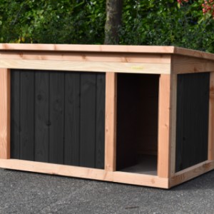 The dog house Block 3 is suitable for medium and large dogs