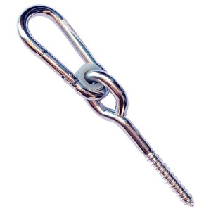 Swing hook with screw thread M12x65