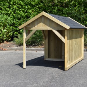 The dog house Isa 2 has 2 openings