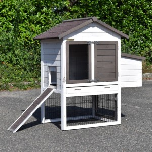 Chickencoop Prestige Small with laying nest · 114x72x122cm