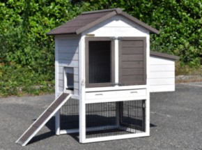 Chickencoop Prestige Small with laying nest · 114x72x122cm