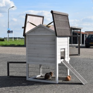 Have a look on the backside of rabbit hutch Prestige Small