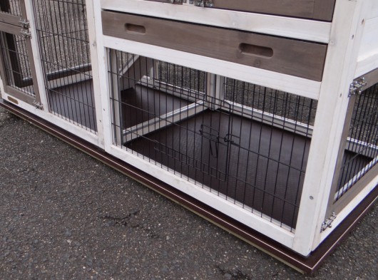 Bottom plate · for rabbit hutch Double Small with 1 run
