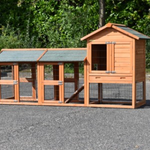 The rabbit hutch Prestige Small is an acquisition for your garden