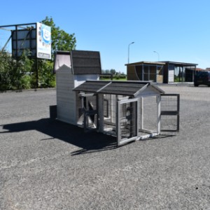 The rabbit hutch Double Small offers many possibilities to extend