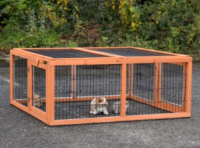 Rabbit run Multirun · chewprotection · 116x109x49cm