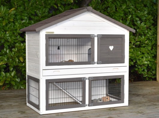 Rabbit hutch Regular Medium · incl insulation set · 125x67x118cm