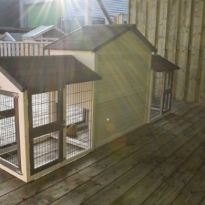 Have a look on the backside of rabbit hutch Regular Medium