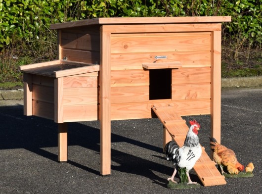 Chickencoop Chicky 2 with laying nest | Douglaswood | 144x84x125cm