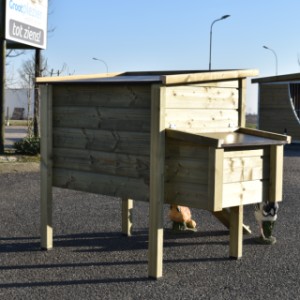 Have a look on the backside of wooden chickencoop Chicky 2