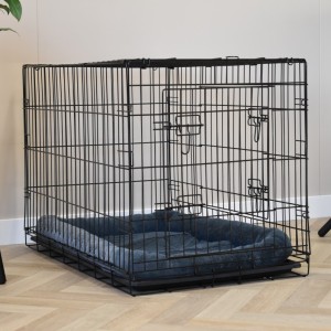 Dog crate Profit 92 cm with cushion · 2-door · 92 × 57 × 64 cm