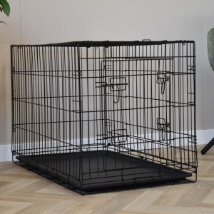 Dog crate Profit 78cm · 2-doors · 78x49x56cm