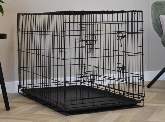 Dog crate Profit 78cm · 2-doors · 78x49x56cm