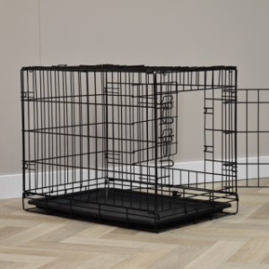 Dog crate Profit 50cm is provided with 2 doors