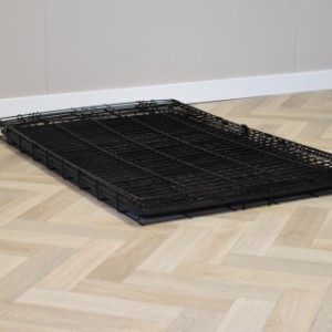 Dog crate Profit XXL 122cm can easily be folded