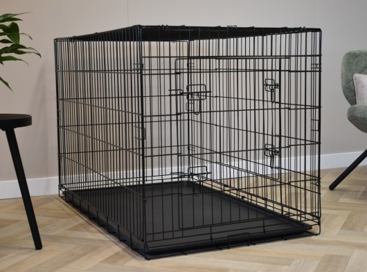 Dog crate Profit XL 122cm · 2-doors · 122x74x80cm