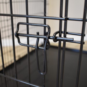 Dog crate 3XL |Each door is equipped with 3 sliding locks