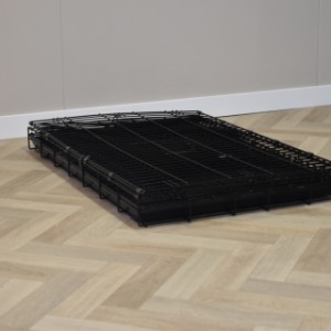 The Strong XL dog crate is easy to fold