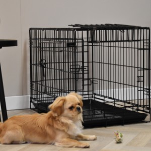 In the Strong M dog crate, your dog can comfortably retreat