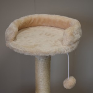 Your cat can sit on the lookout on scratching post Katja
