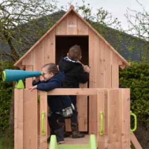 Playhouse Dream is provided with a hinged door