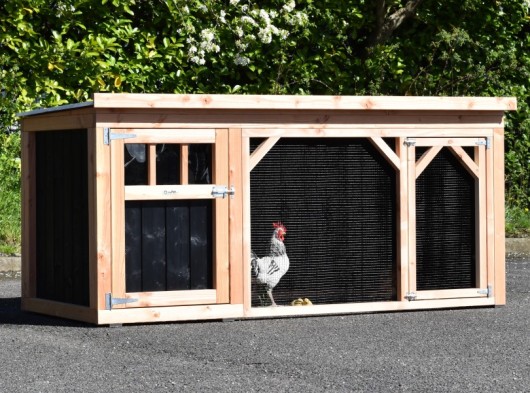 Chickencoop Belle 1 • Douglas-black • 242x122x113cm