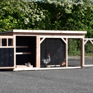 Chickencoop Belle 2 is provided avec 2 doors