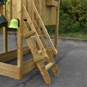 Play house Dream 120 has a solid wooden stair