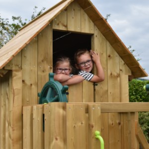 Play equipment Dream has a nice playhouse